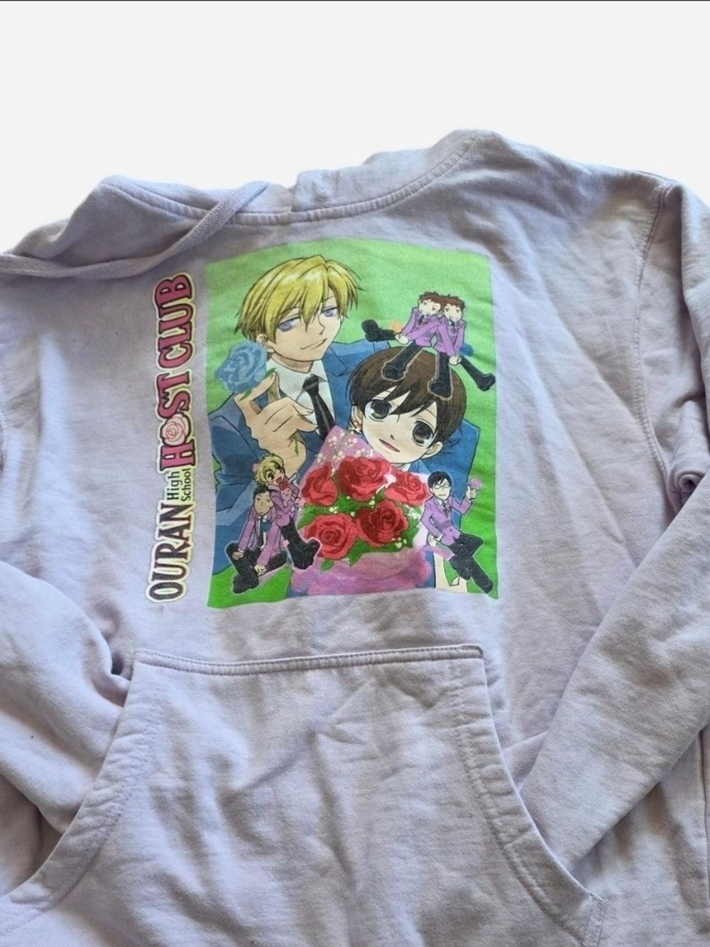 Lavender Ouran High School Host Club Graphic Hoodie